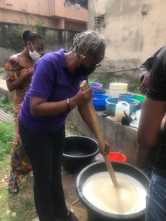 First Soap Making Training facilitated by Pastor Eno - May 27th 20218